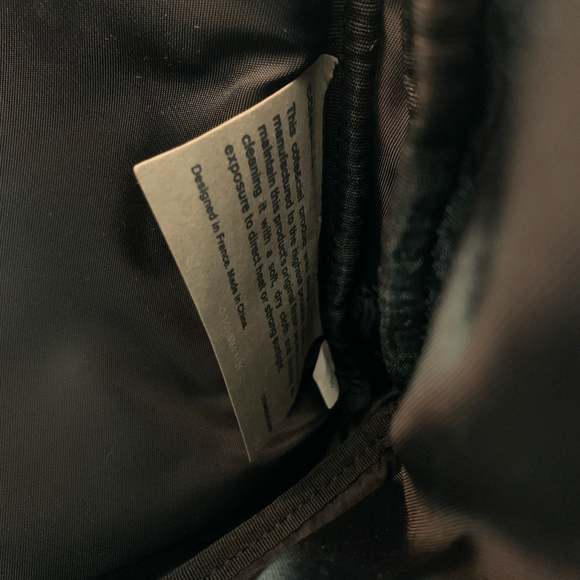 COTE & CIEL Black Mixed Materials Coated Canvas Cross Body Bag - Picture 7 of 7